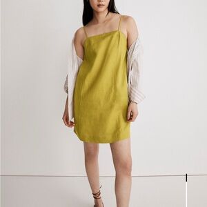 Goldie Linen Mini Dress from Madewell